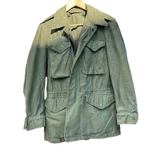 Vintage 1960’s Fatigue Green Military Jacket Vietnam Era “Jayne”
